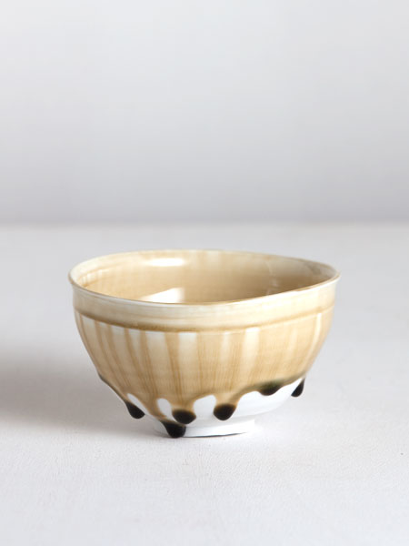 chawan with ash glaze