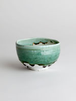 copper glaze chawan