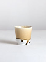 cup with ash glaze