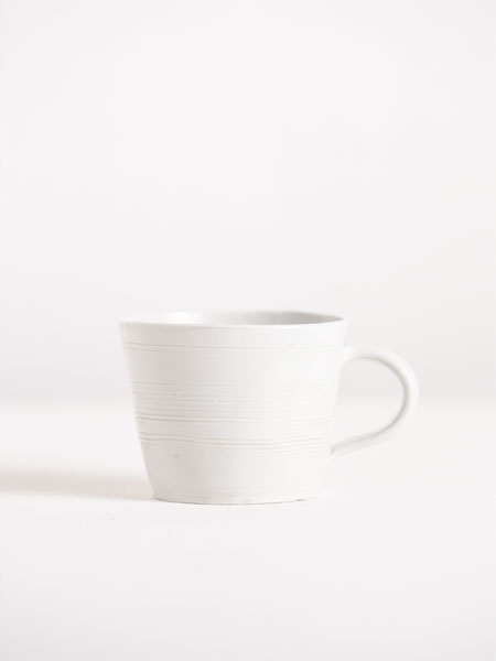 cup with incised lines