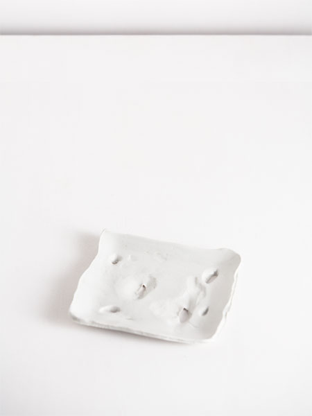 small plate with holes