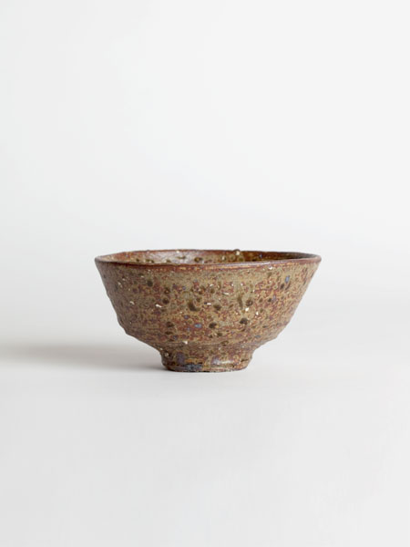 snail shell glaze chawan