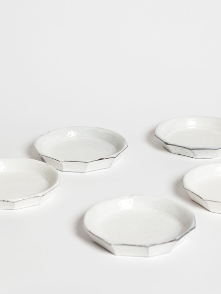 faceted kohiki plates