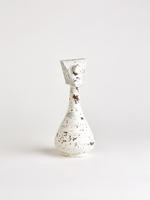 white relief vase